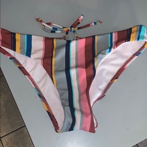 Bikini bottoms, worn once for a few minutes